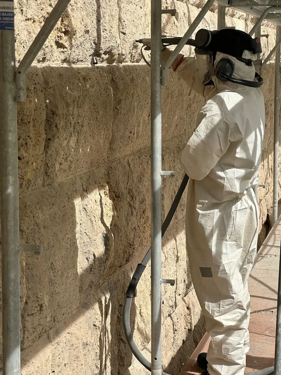 Čišćenje površina mikropjeskarenjem